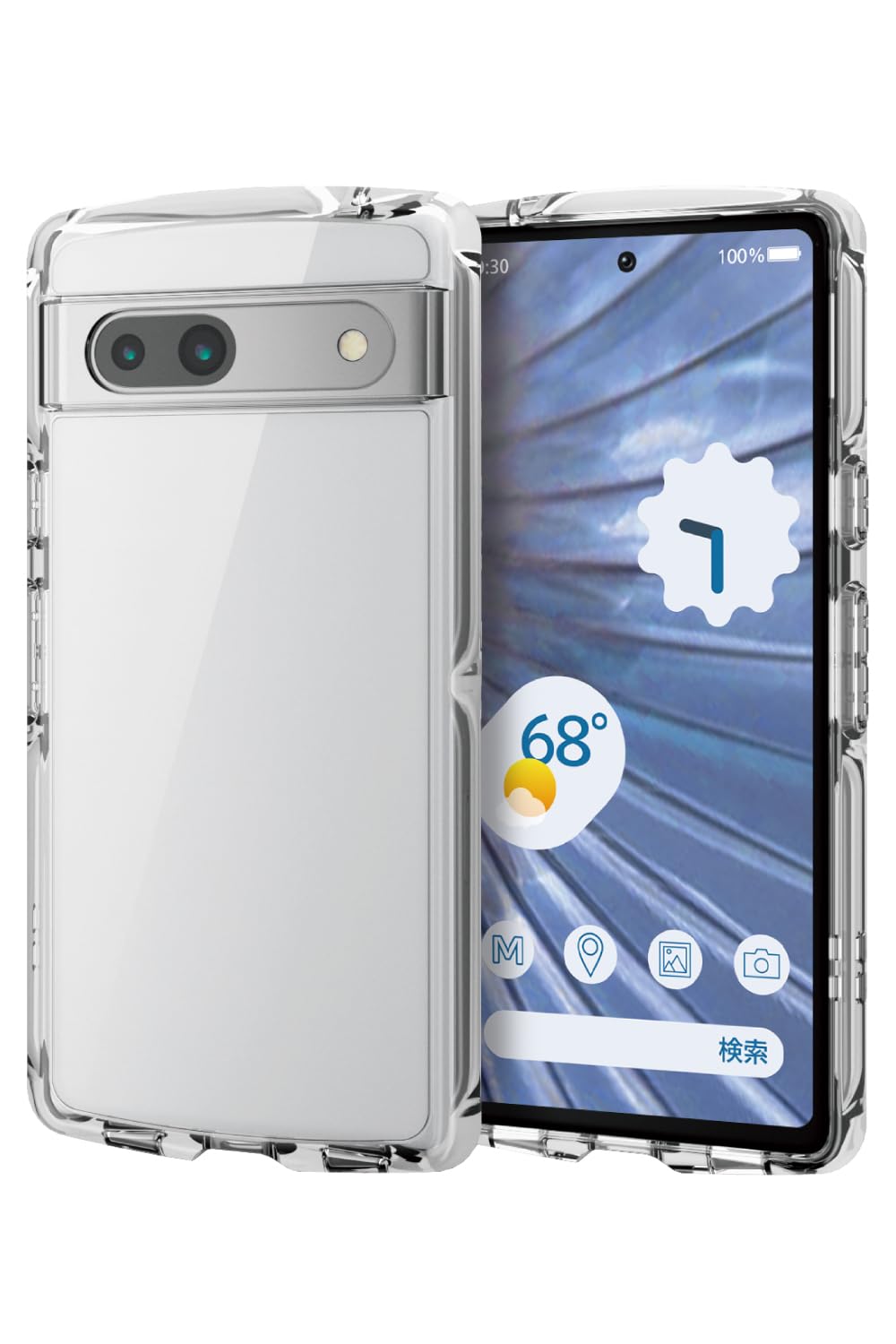 Amazon.co.jp: エレコム Google Pixel 7a ケース TOUGH SLIM LITE 耐
