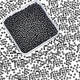 ❤ Tamaño: aproximadamente (3 mm) de diámetro, agujero: (1 mm). Cantidad: alrededor de 2000 piezas en total