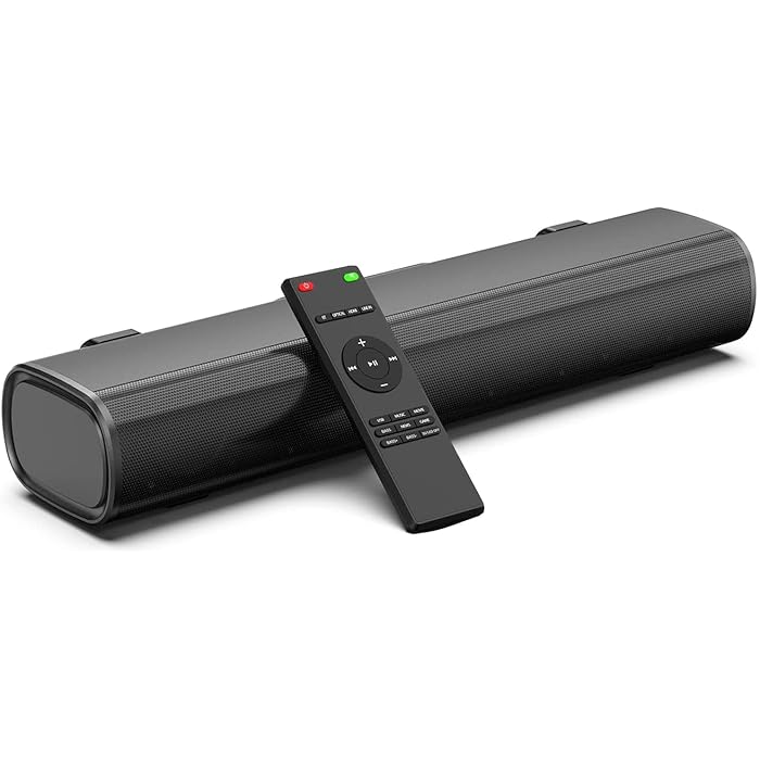 Buy Soundbar, 16 Inch Small Soundbar for TV/PC, 105dB, 50W Bluetooth