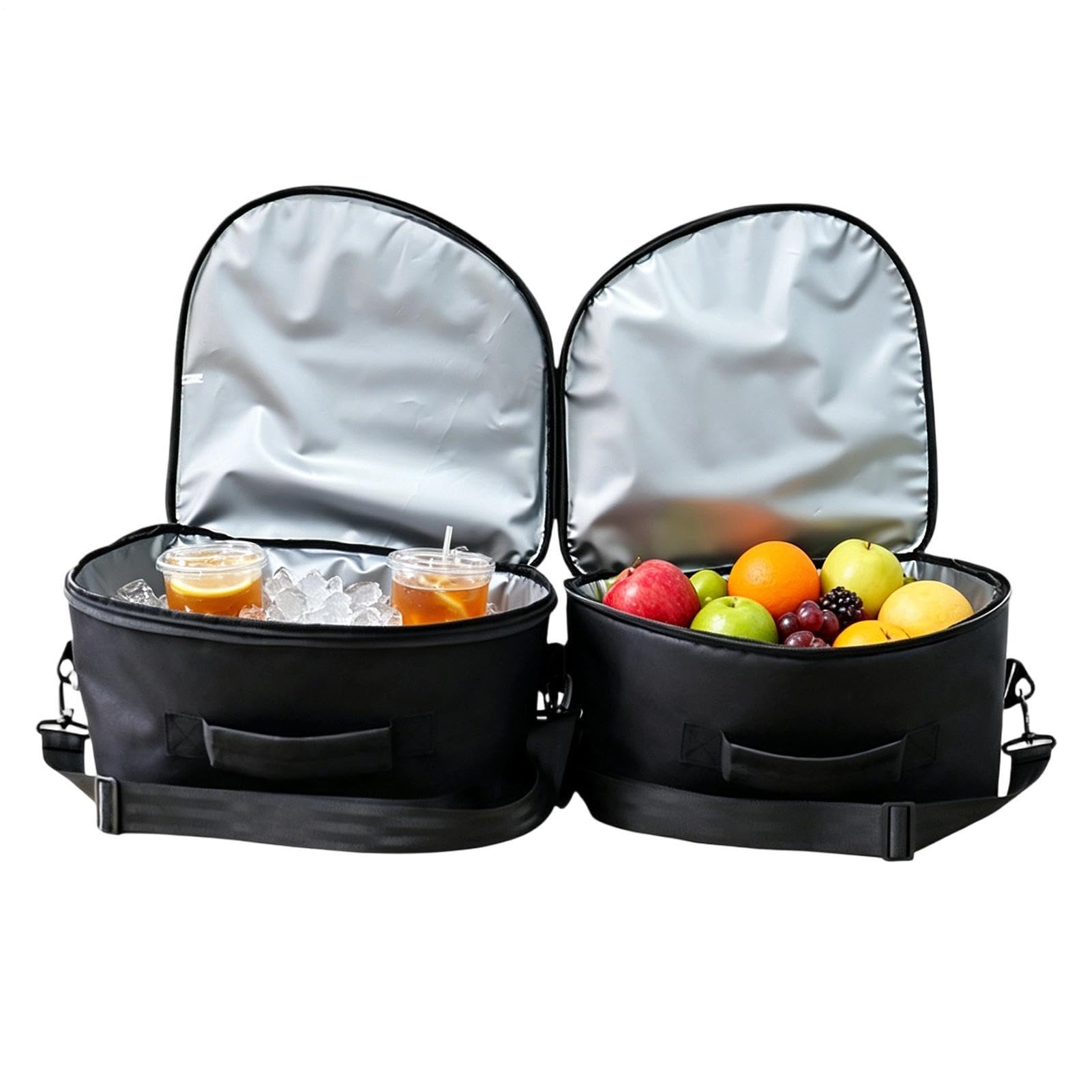 Generico Organizer Portaoggetti Per Bagagliaio Anteriore Antigoccia 2 Pezzi | Borsa Portaoggetti Da Lunghi Viaggi, Brevi Gite, Campeggio, Vacanze, Barbecue