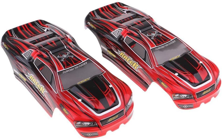 kowaku 1:12 RC Vehicles Model Body Shell for Xinlehong 9116 - Car Upgrade Repairing Accessories Part, Red