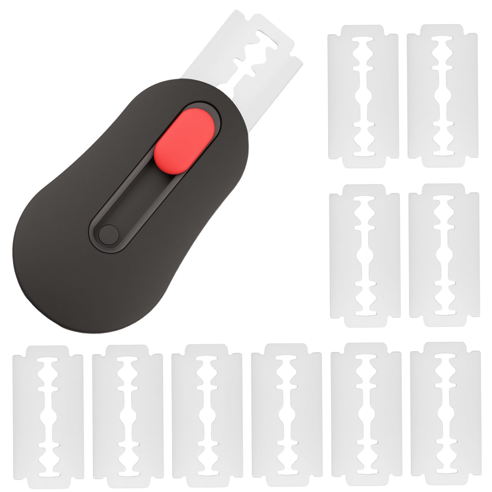 Bread Lame with 11 Blades Magnetic Sourdough Bread Scoring Tool Sour Dough Baking Knife Supplies Scorer (Black)