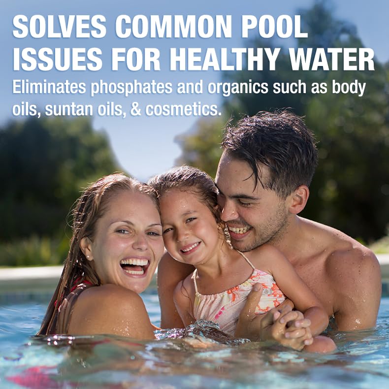 Image of Doheny's Pro-Grade Plus Weekly Pool Enhancer | 3-In1 Pool Solution Removes Organic Waste, Clarifies Water & Protects Your Sanitizer | Safe, Simple & Effective Solutions for All Swimming Pools, 1.5L