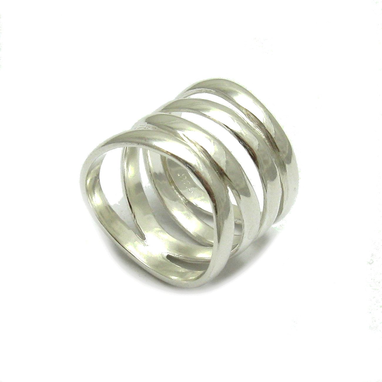 Large bague en argent massif 925 R001226