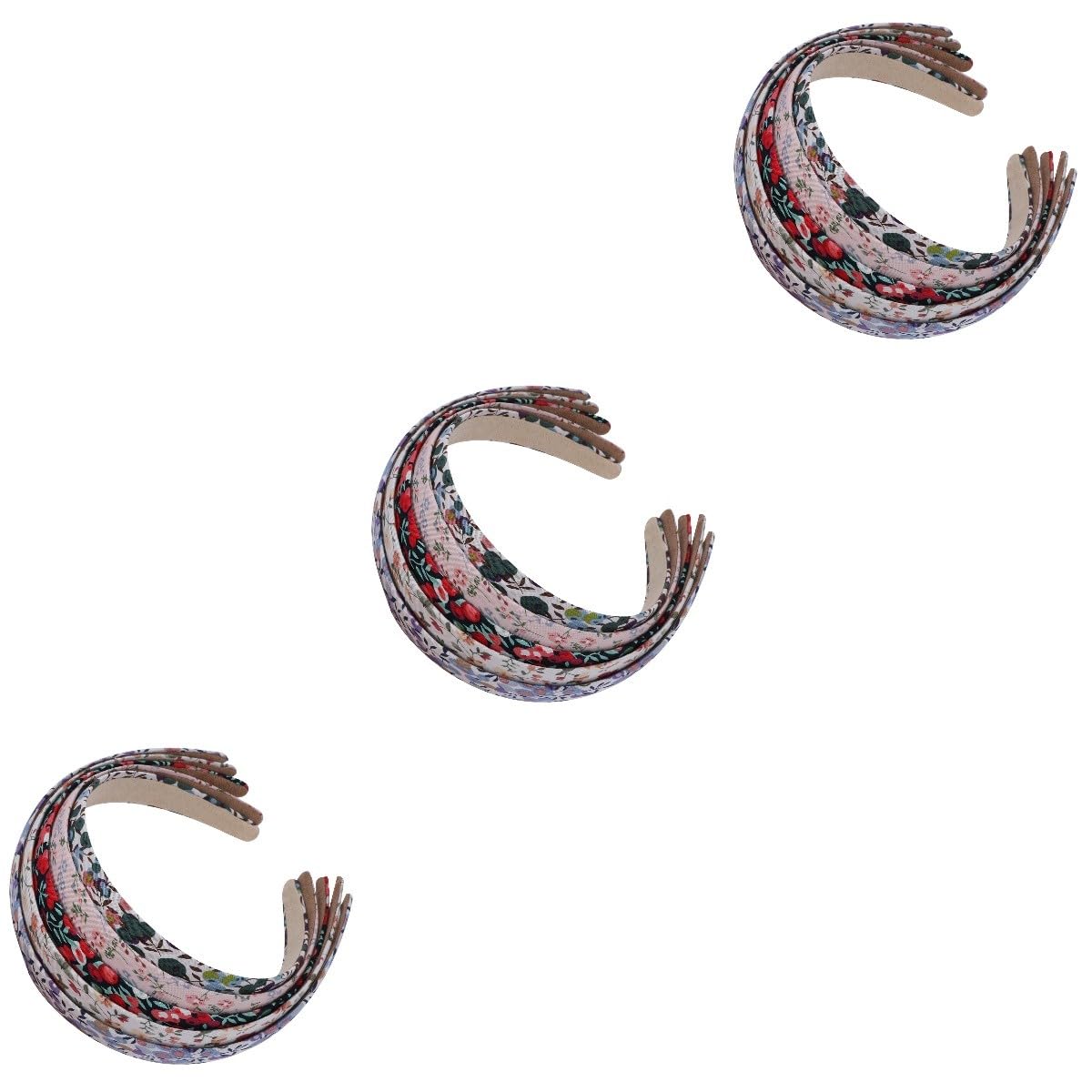 Didiseaon 15piezas De Tela Estampado Floral Para Mujer Accesorios De Cabello Coloridos y Prácticos Para y Ocasiones Especiales