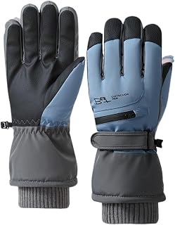 Winter Ski Gloves, Waterproof Women's Winter Gloves Gloves, Windproof Men's Fishing and Riding Gloves, Couple Gloves,Snowboarding Gloves, Sensitive Touch Control for Electronic Devices