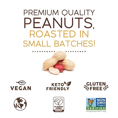 Miniatura 3 de Pasokin Manteca de maní en polvo totalmente natural polvo de cacahuete sin gluten de maní alto oleico prensado en frío sin azúcar añadido sin OMG