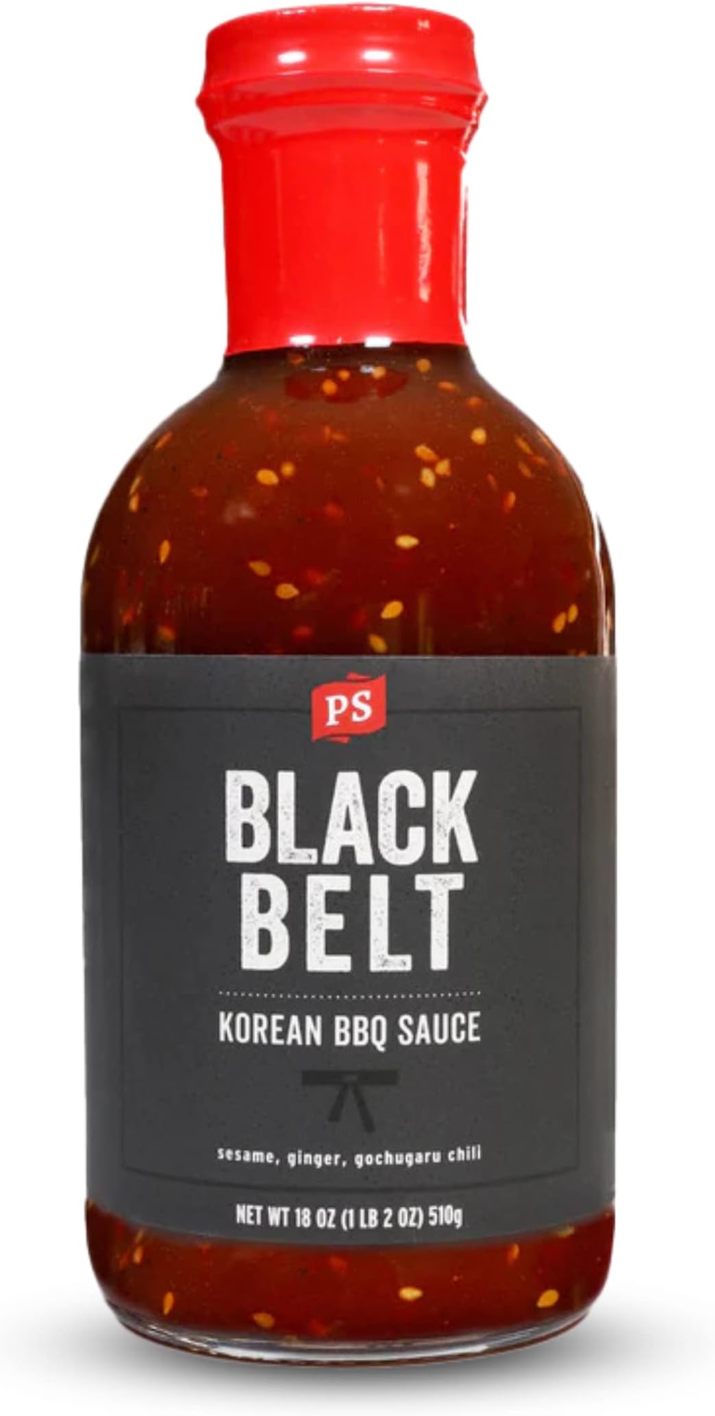 Blackbelt Korean BBQ Sauce - All-Purpose Marinade, Glaze, Baste, and Dip - Savory Grilling Sauce for Korean BBQ, Bulgogi, Beef Short Ribs, Pork Belly, Kabobs, Burgers, Salmon, and more