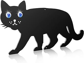 Medipaq Garden Scare Cat with Reflective Marble Eyes - Best Cat Repellent for Garden - Cat Repellent Garden - Cat Deterrent - Dog and Cat Repellent for Gardens