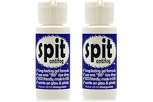 Jaws Spit Anti-Fog Gel Solution Defogger Keeps Goggles Clear in Scuba, Snorkeling, Swimming, Sailing, Boating