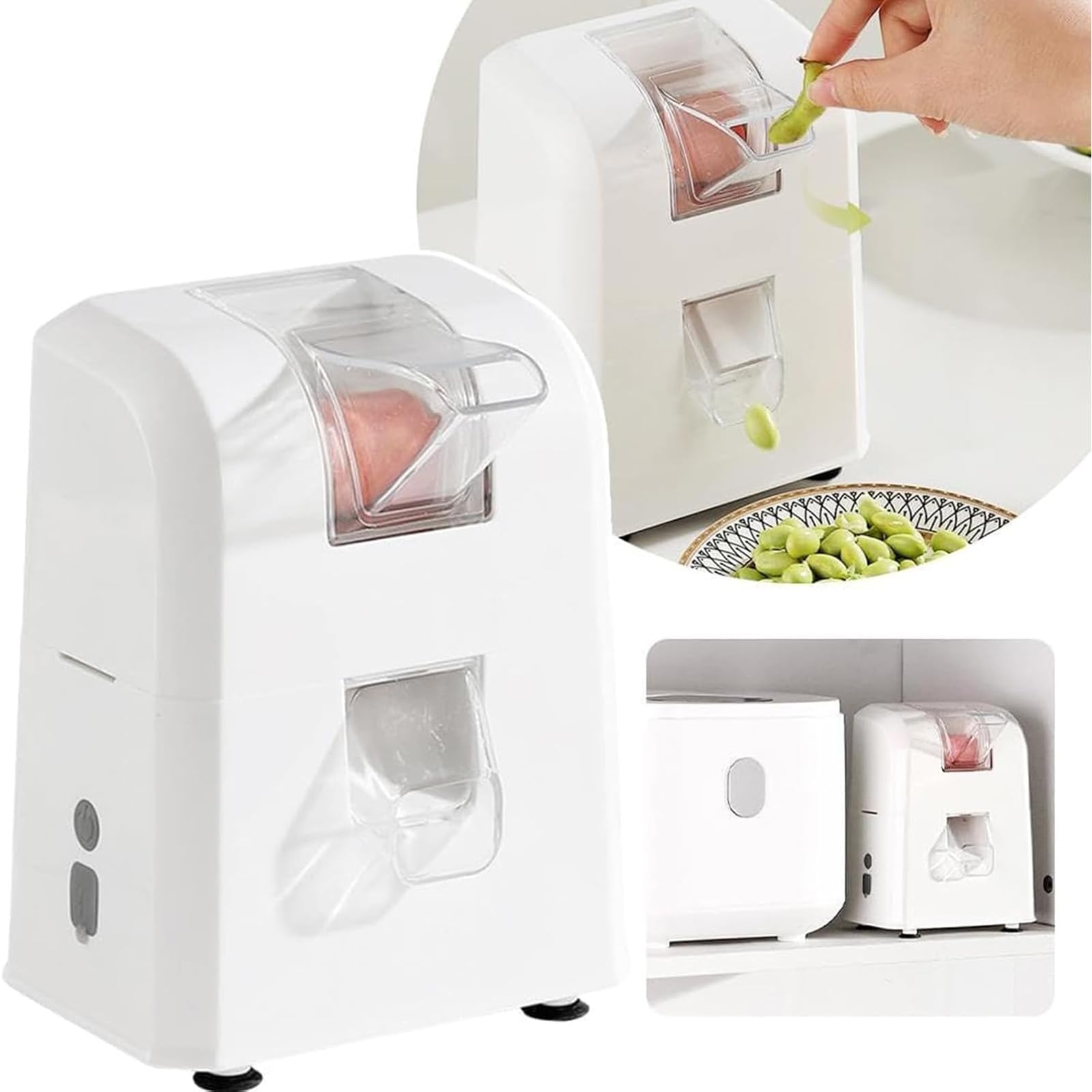 Máquina Eléctrica Peladora De Guisantes, Máquina Automática Para Pelar Frijoles, Herramienta Portátil Para Pelar Frijoles Y Edamame, 450 G/min, Para Cocina Doméstica, Restaurante Y Uso Comercial