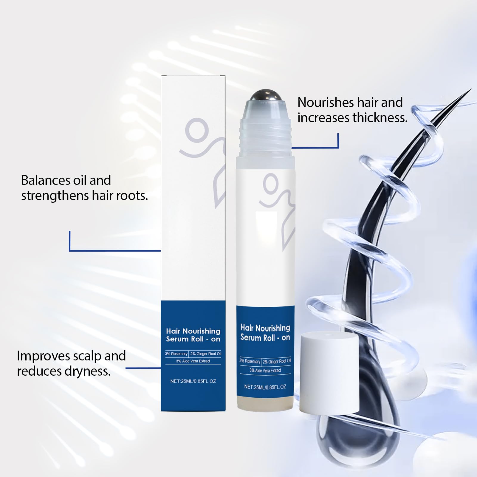 Sérum Croissance Cheveux Blushlin - 3% Redensyl, 6% Capixyle, 5% Anagain - 30ml