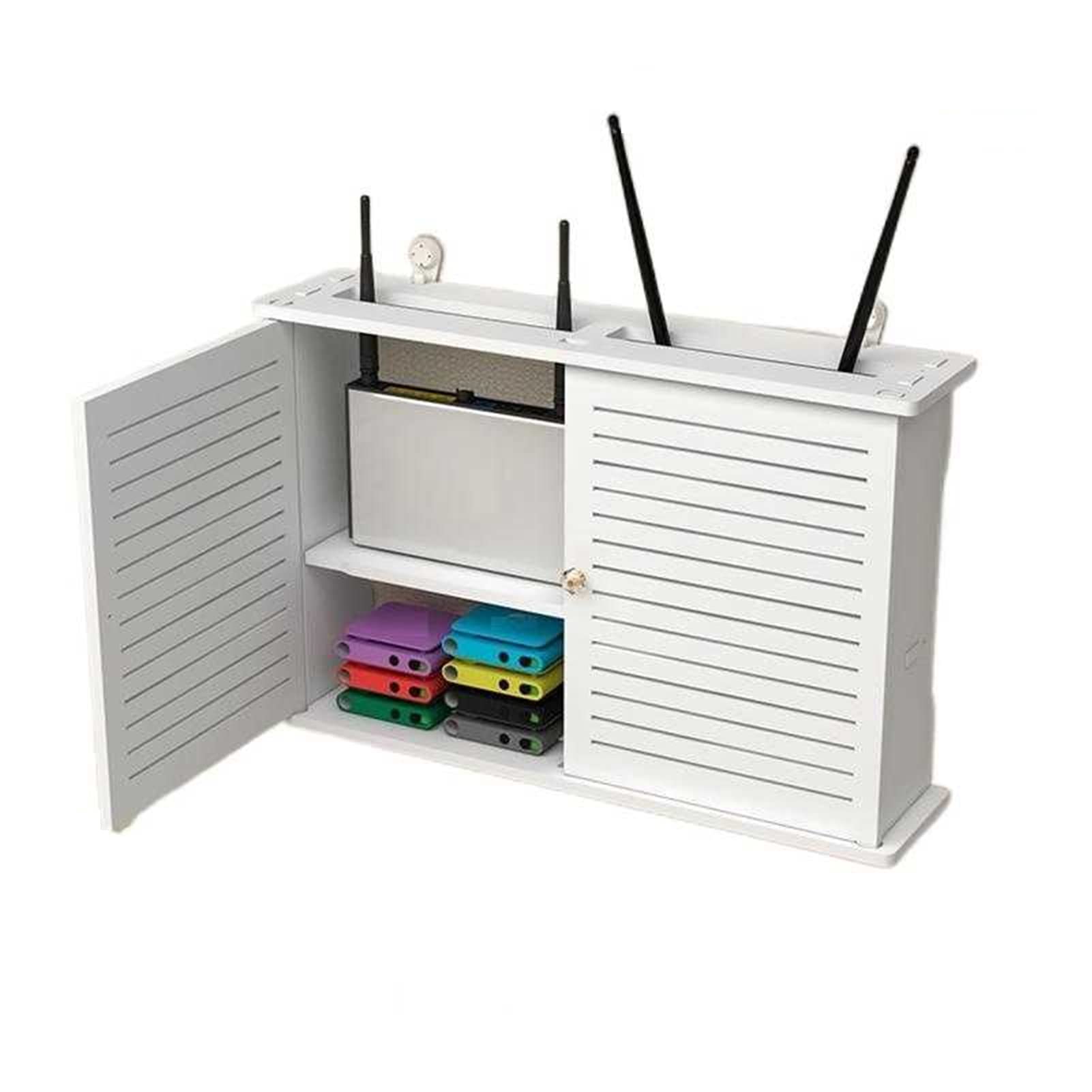 Étagère de routeur Wi-Fi murale pour en finir avec le désordre des fils