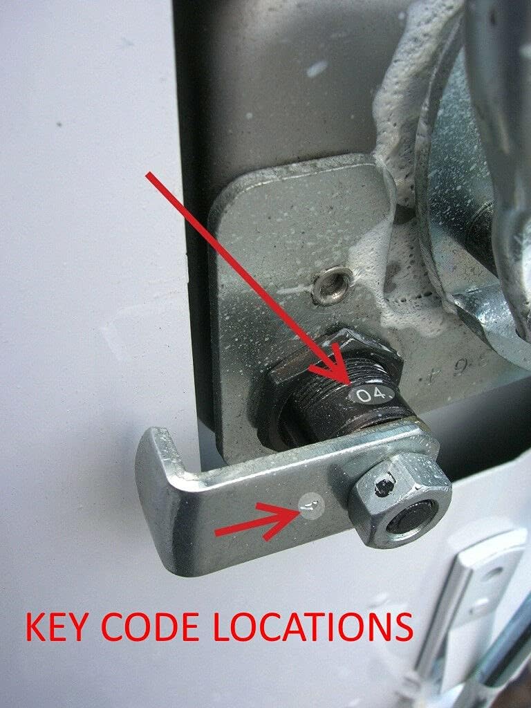 Latches Key Code 0006 Knapheide 26100388 Replacement Lock & Key Kit for