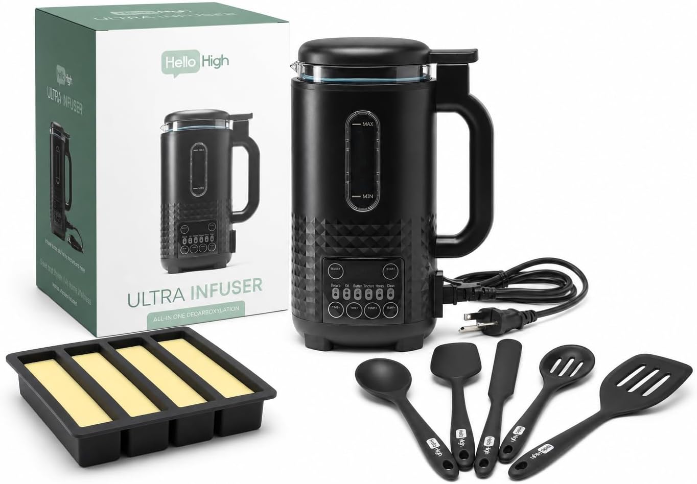 Herbal Infusion Machine, Decarboxylator, Butter Maker & Mold