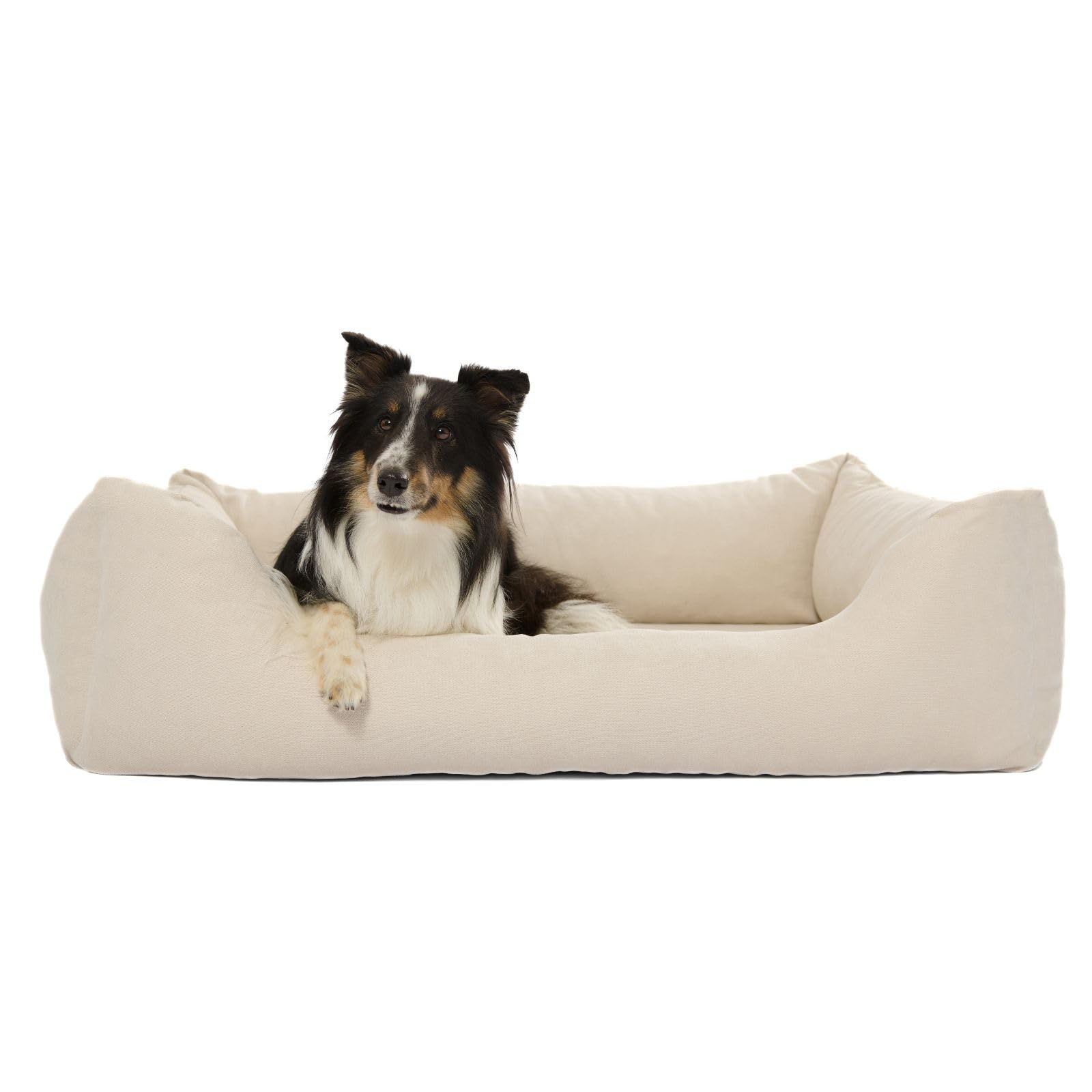 Cama ortopédica para perros Emma, cesta para perros medianos y grandes (grande, 100 x 70 cm)