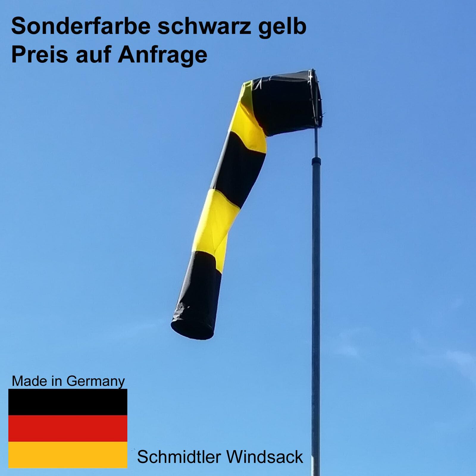 rot-weiß 90 cm Durchmesser,450 cm lang