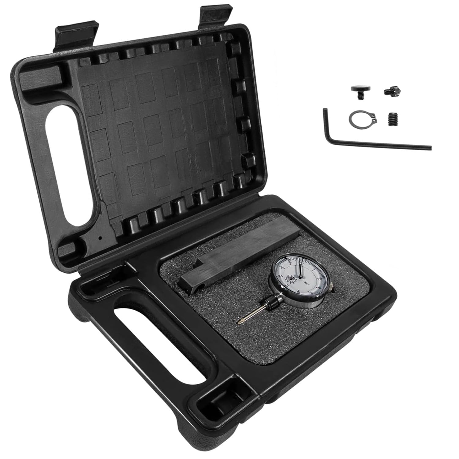 6434 Cylinder Bore Gauge Sleeve Height/Counter Bore Gauge Suitable for All Diesel Engines,Gauge Range 0-1.00" Graduation 0.001" Reading 0-100