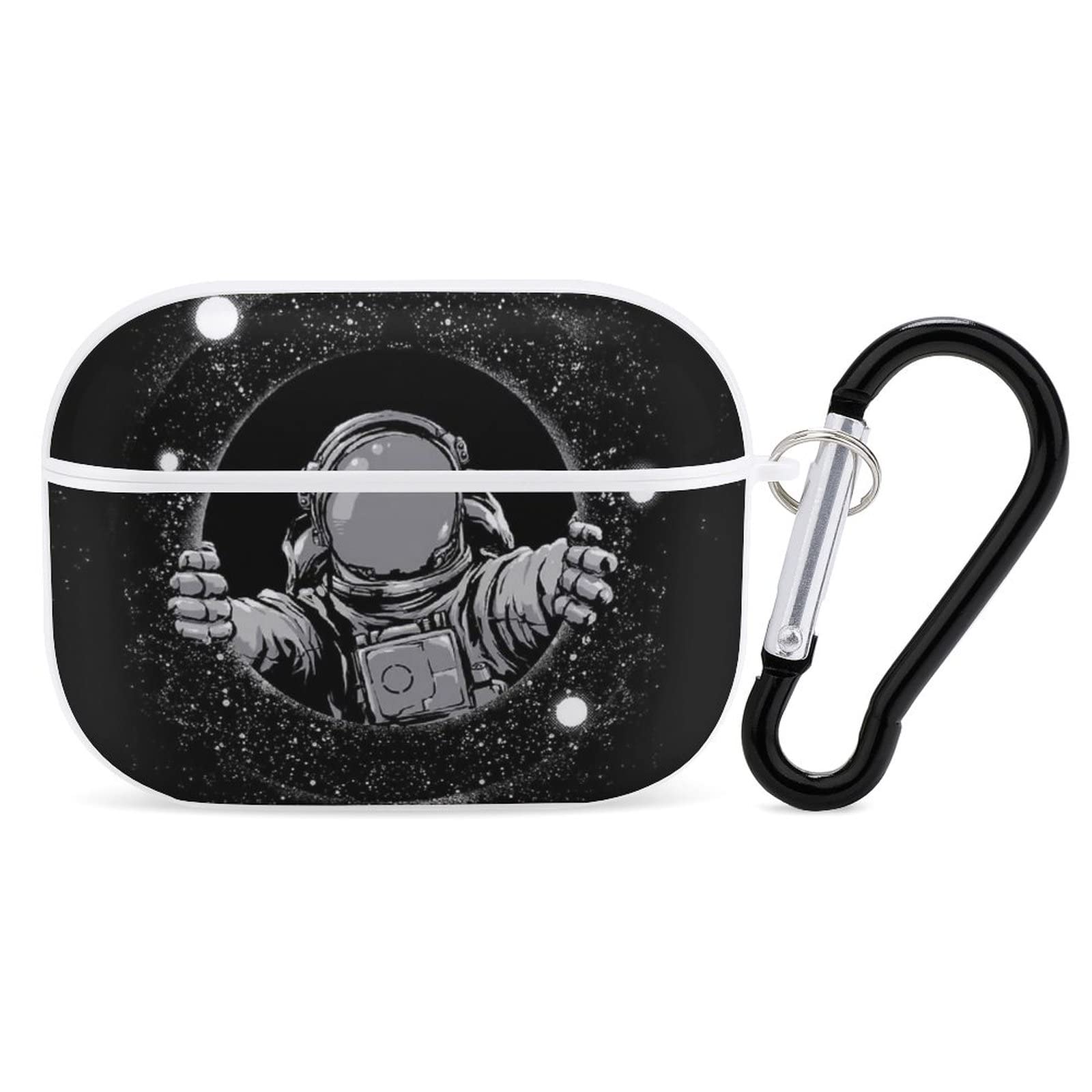 Apple AirPods ケース 宇宙飛行士 シリコン製 カラビナ付き Apple AirPods ケース 宇宙飛行士 シリコン製 カラビナ付き