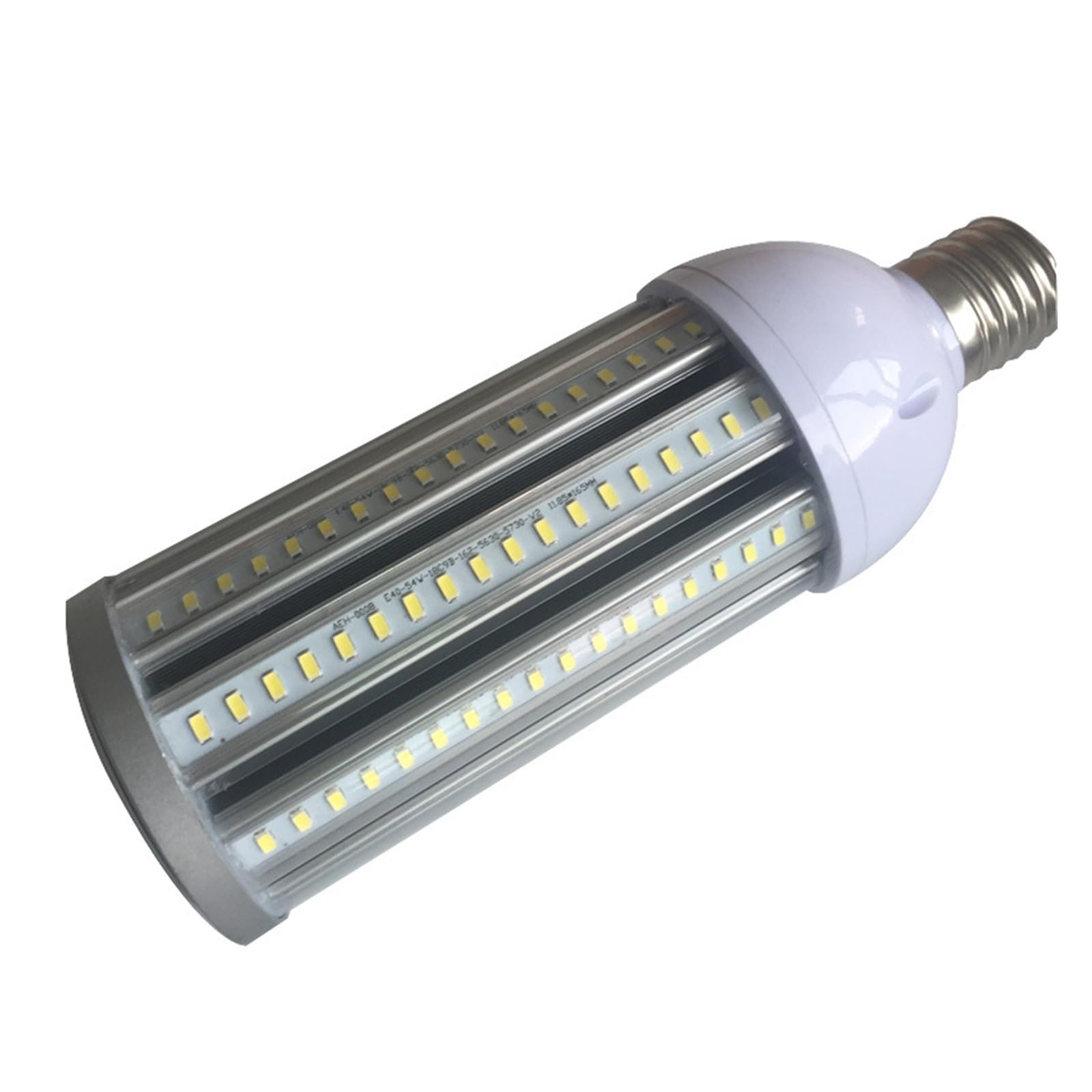 Bombilla LED tipo maíz, resistente al agua, IP65, 45 W, E40, for exteriores, 3000-6000 K Iluminación de áreas grandes(Cool White 6000K)