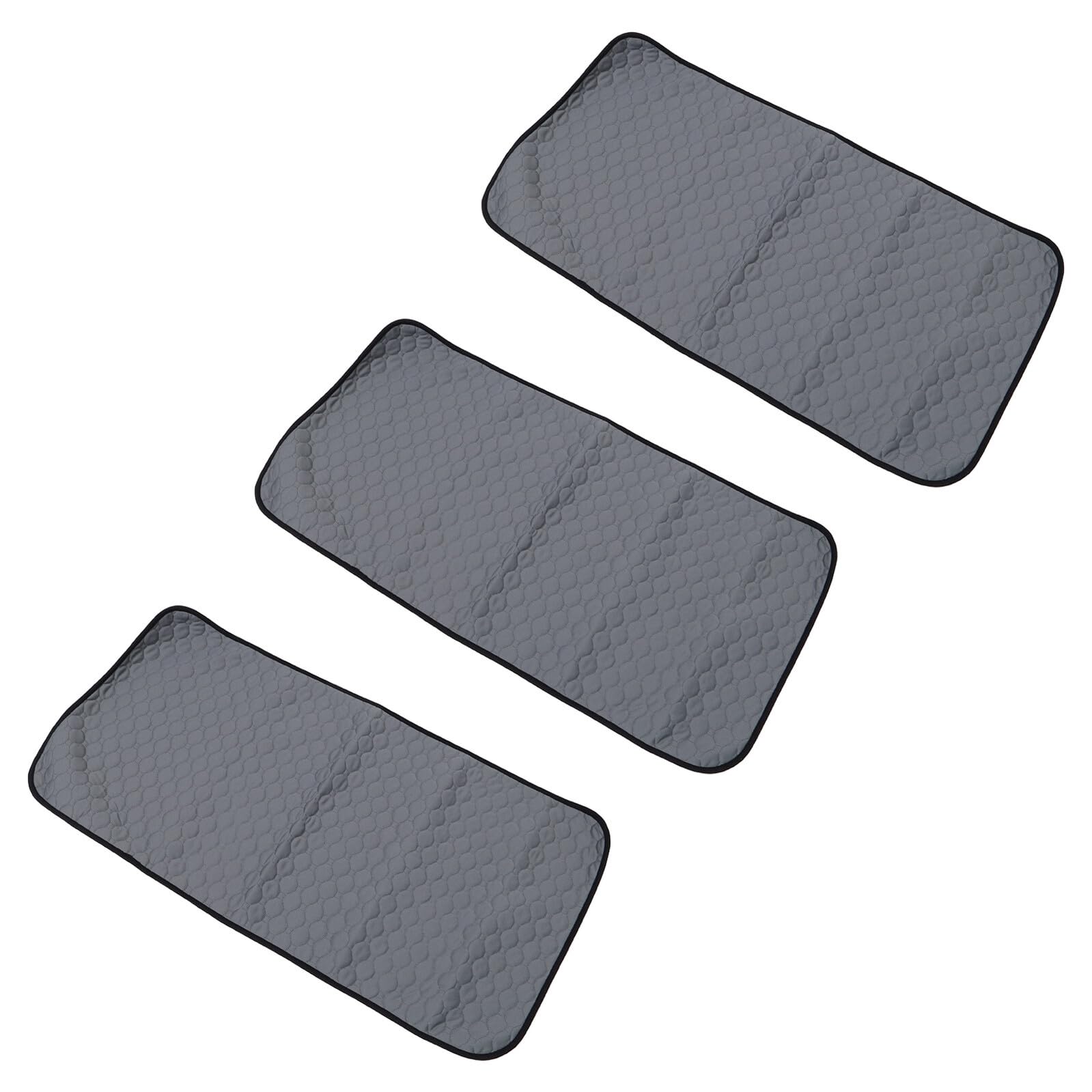 Ciieeo Empapadores Lavables para Perros y Gatos 60X120 CM 3 Piezas Almohadilla Urinaria Reutilizable Absorbente y Antideslizante Adecuado para Entrenamiento y Uso Interiores