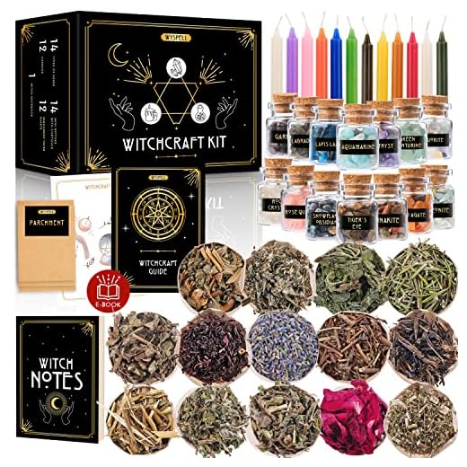 54PCS Witchcraft Supplies Kit - Beginner Box