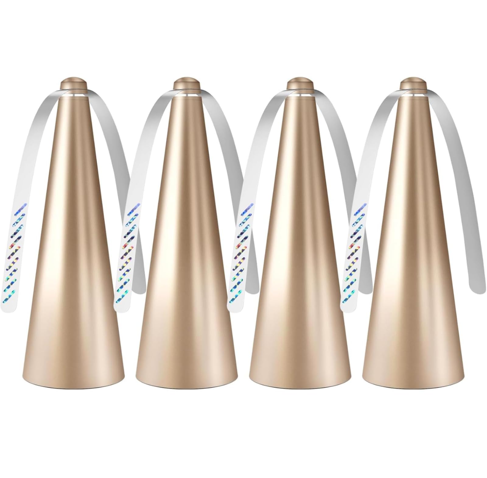 Ventiladores de mosca Glovv portátiles a pilas para mesas y comida en exteriores pack de 4