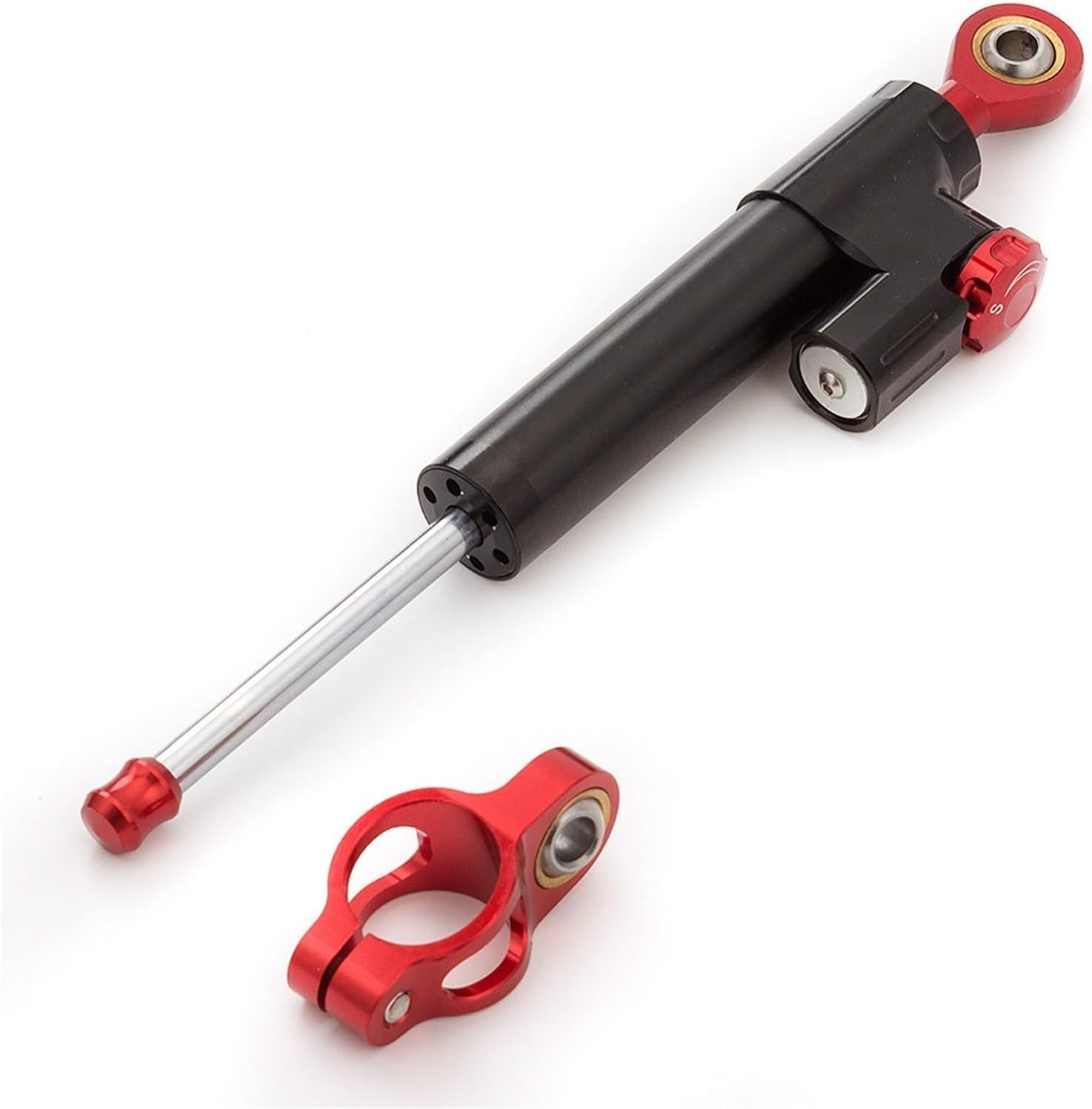 Fiber Carbon Steering Damper Stabilizer Electric Scooters Universal Dampers(Cabon Damper)