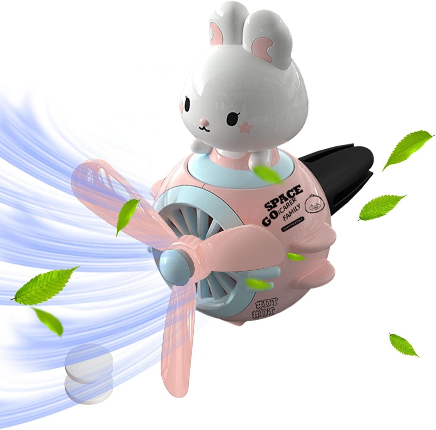 車用 芳香剤車 アロマディフューザー プロペラディフューザー クリップ式 車用 空気清浄機 芳香剤 ディフューザー車の芳香剤可愛カーパイロッお洒落 クリップ式 エアコン取り付け型 除菌 消臭 カーフレグランス 贈り物