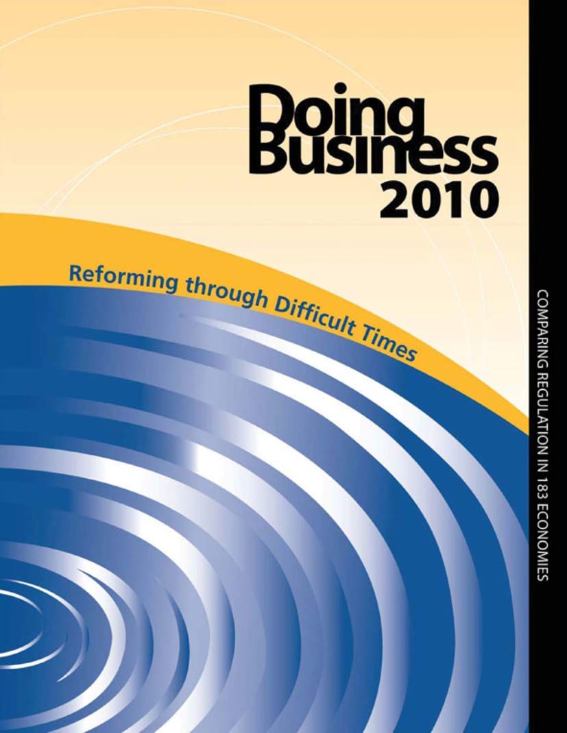 Buy Doing Business 2010: Reforming through Difficult Times: Comparing Business Regulations in 183 Economies โ BookShops.in