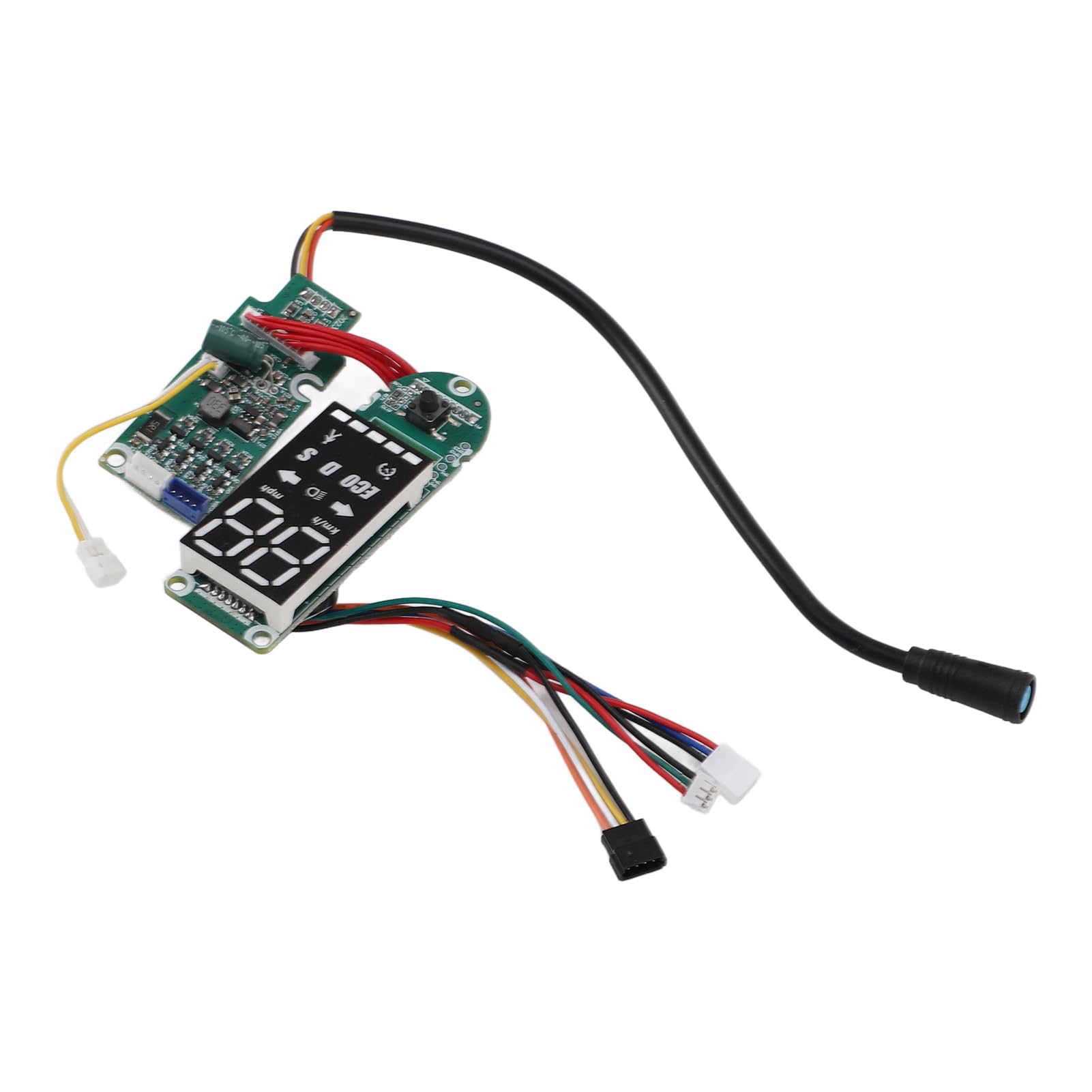 BuyWeek Tableau de Bord de Scooter Électrique pour Ninebot Max G2 Série, Remplacement de Carte de Circuit Imprimé Bluetooth de Trottinette Électrique avec Tourner Le Signal Mode Piéton