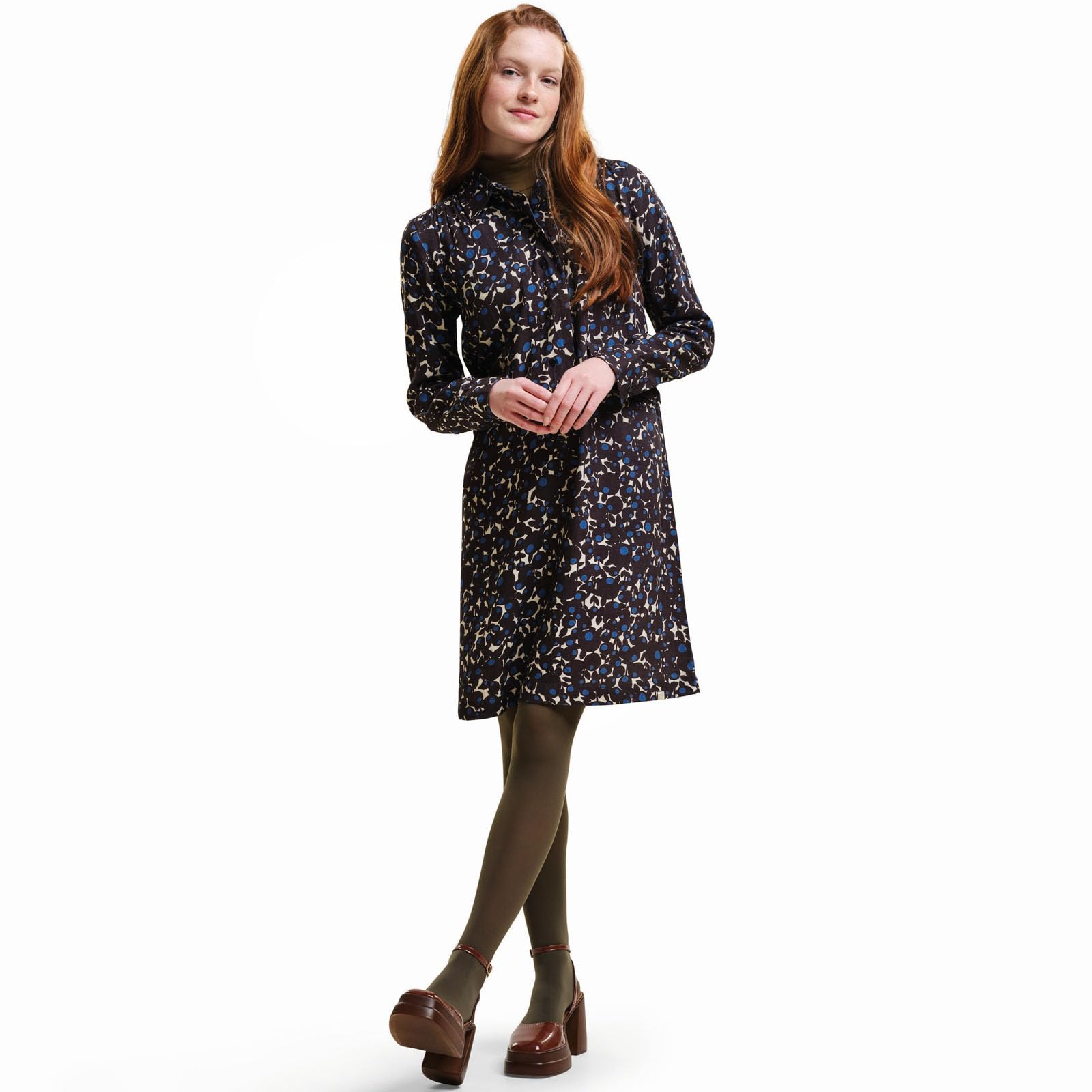Regatta Women's Orla Kiely Printed Dress Berry Bubble Bl Size 12