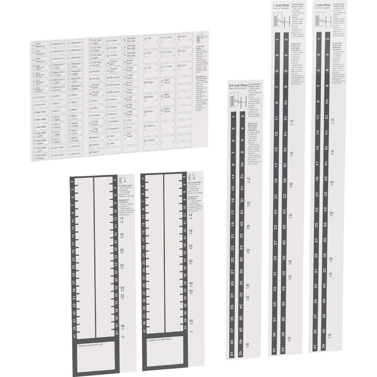 D-LIKE、その他 Amazon.com: Square D - UCD42CP Directory Kit Universal self