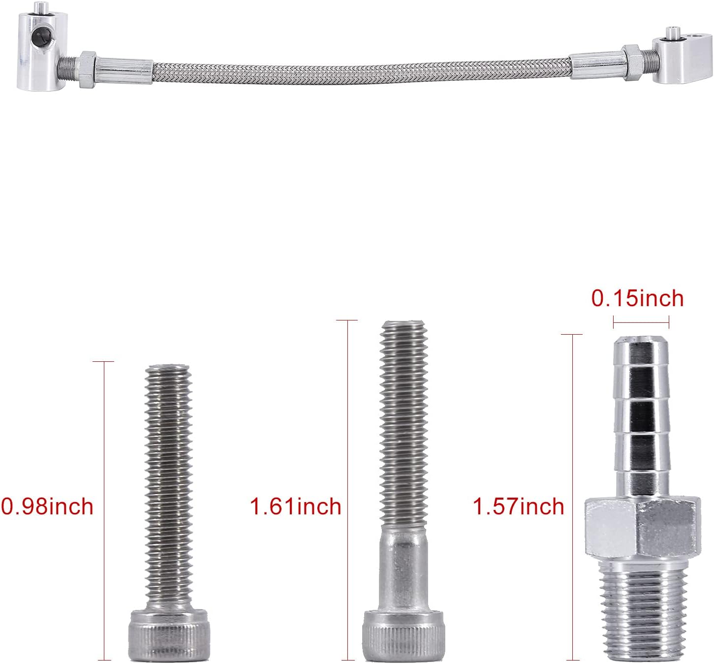LS Throttle Body Bypass Hose kit LS Coolant/Steam Port Crossover Hose Kits