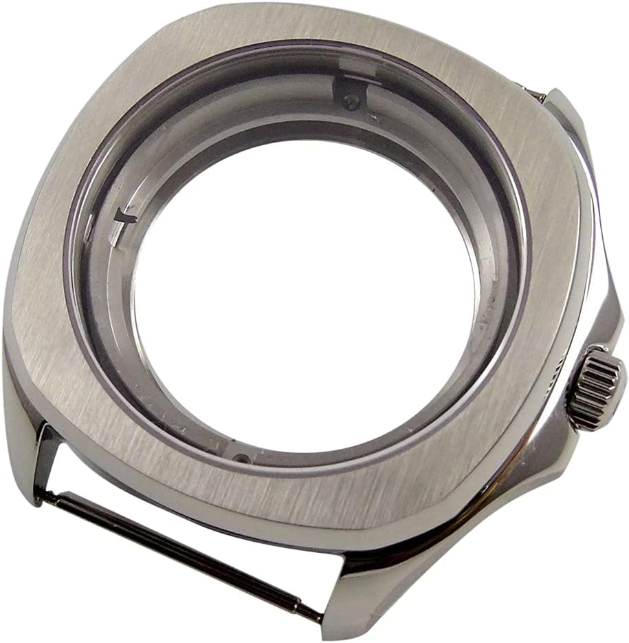 Anti Scratch Sapphire Crystal 40mm Stainless Watch Replacement Case Accessory Parts for ETA 2824 2836 Movement Repairing Part