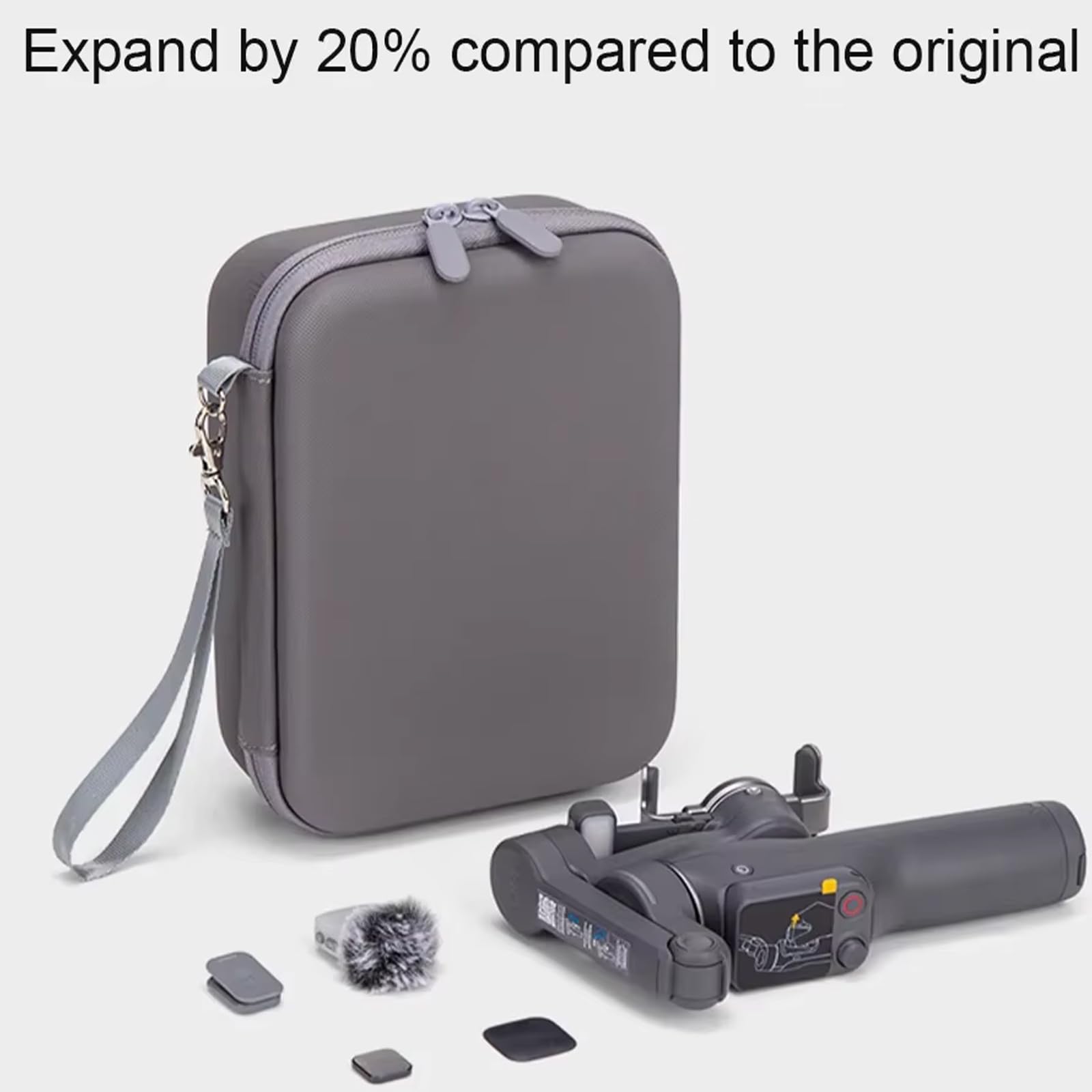 Custodia Borsa per DJI Osmo Mobile 8P, Gimbal Case Bag Custodia da trasporto Borsa protettiva Sacca da viaggio Accessori per DJI OM 8P/Osmo Mobile 8P Portatile Gimbal Stabilizzatore