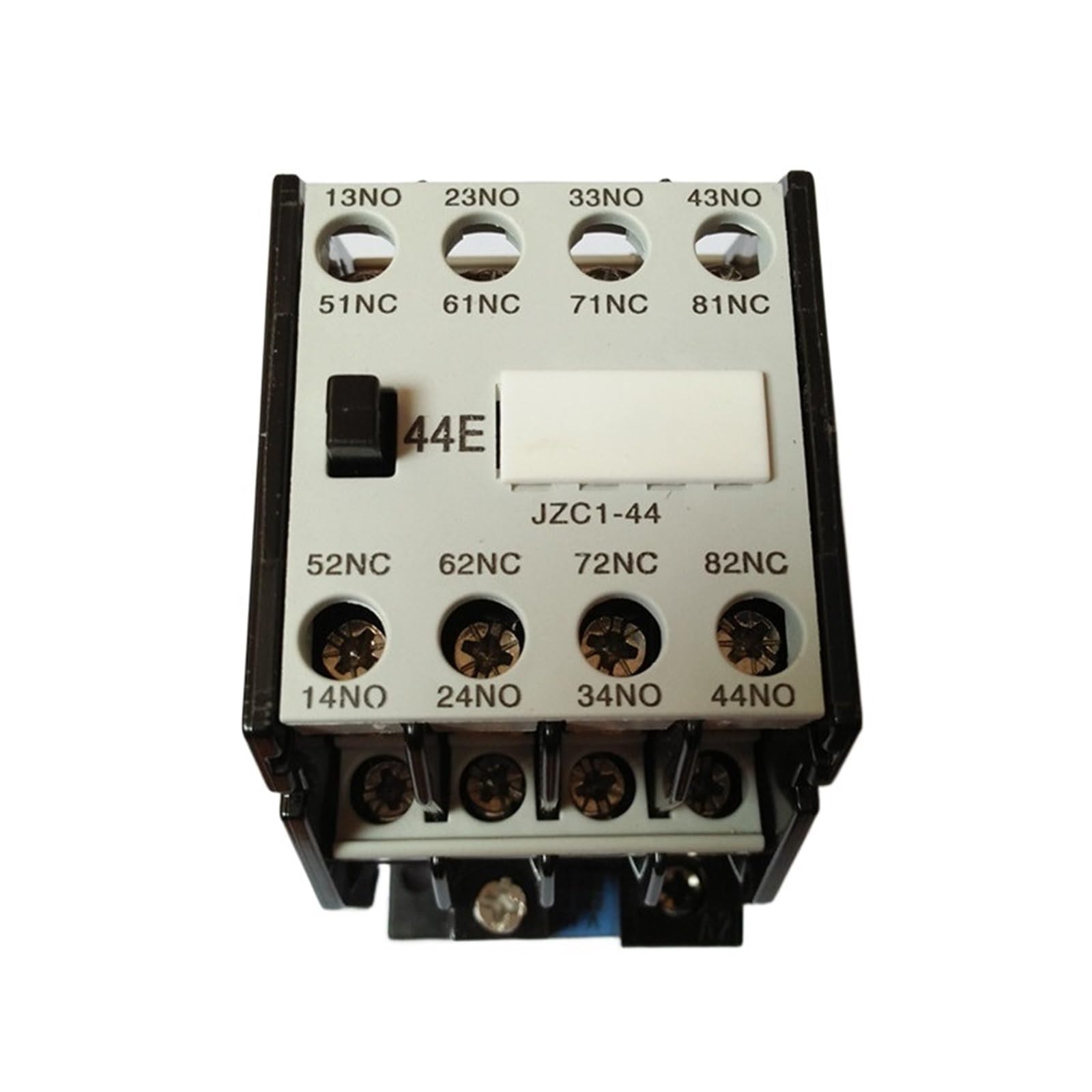 Contacteur AC JZC1-44 relais triphasé 220V 264V bobine 4 NO 4 NC contacteur auxiliaire DIN