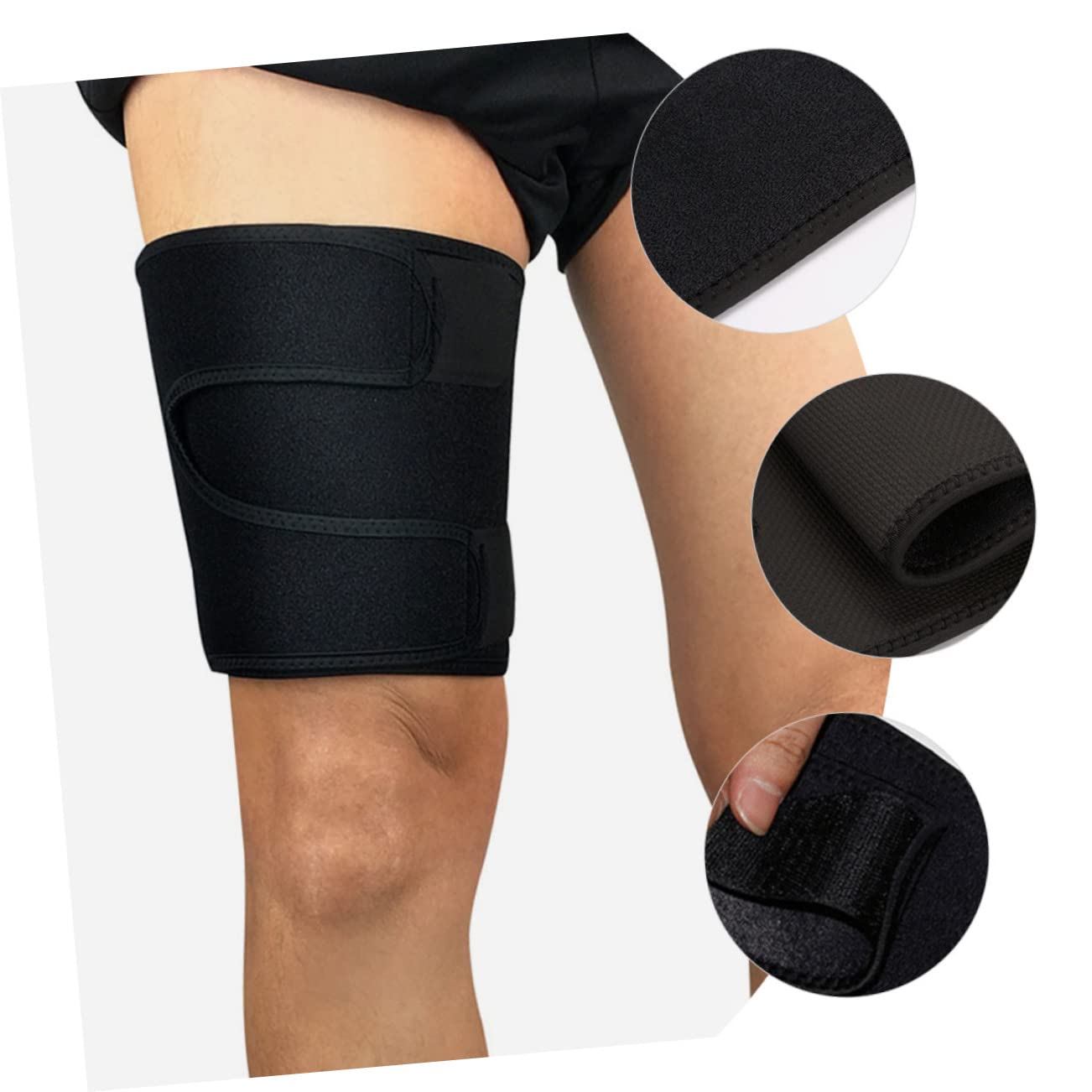 Thigh Compression Sleeve Hip Brace Sports Leggings for Men and Women for Outdoor Activities