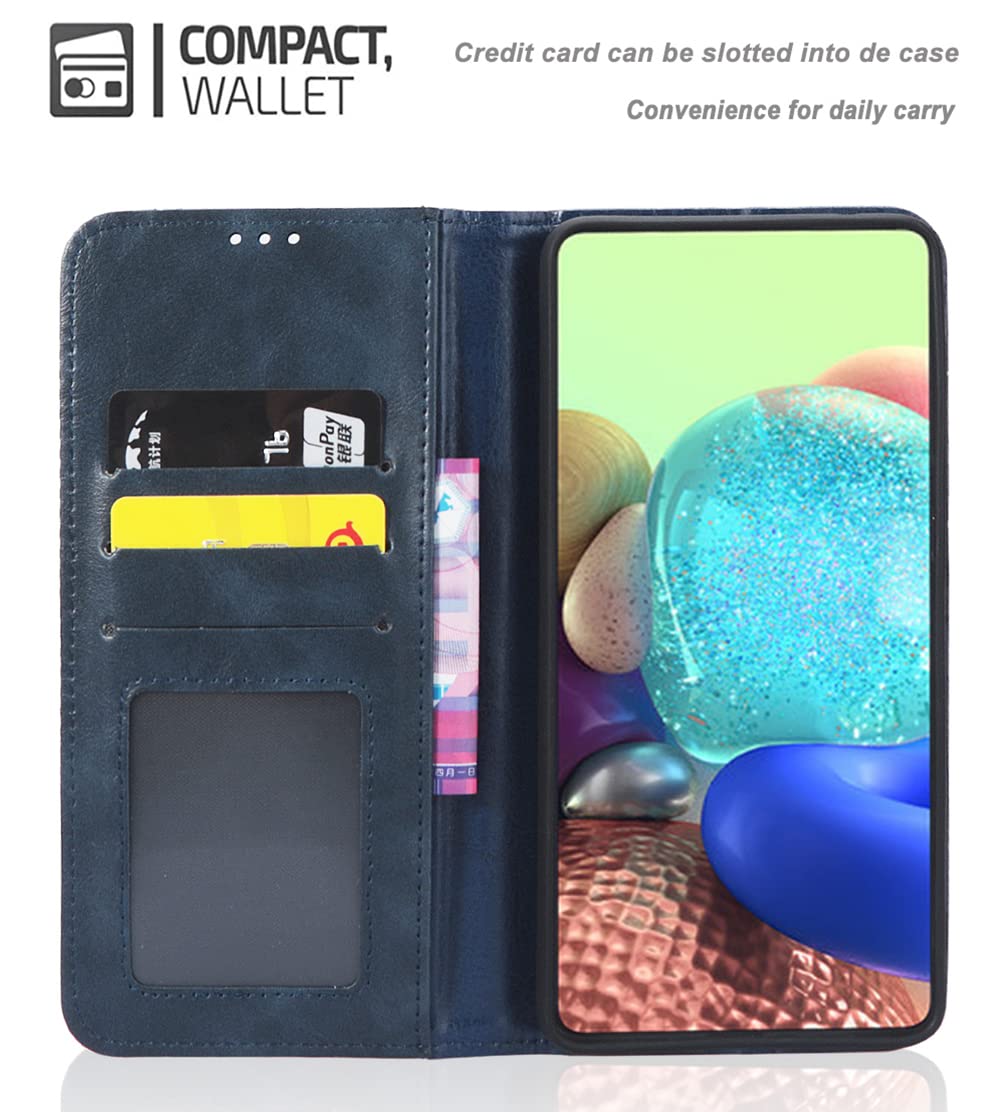 Cover Portafoglio In Pelle PU Per Blackview A55 4G / Oscal C60 – Con Chiusura Magnetica, Vetro Temperato Incluso