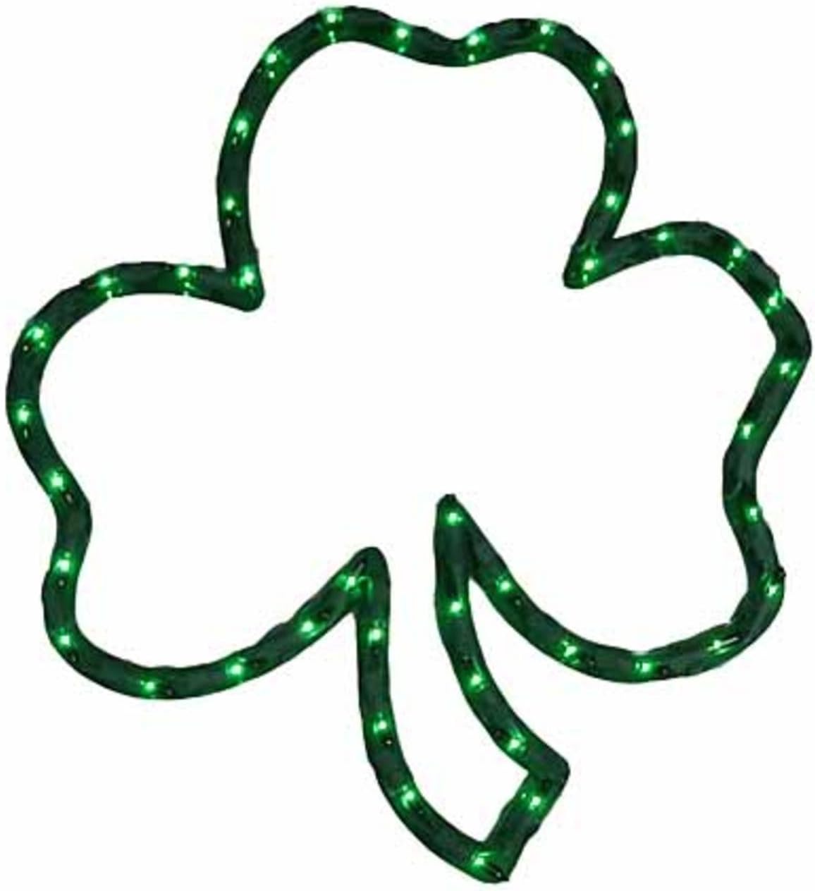 IMPACT 16" Lighted St. Patrick's Day Irish Shamrock Window Silhouette Decoration: Home Improvement