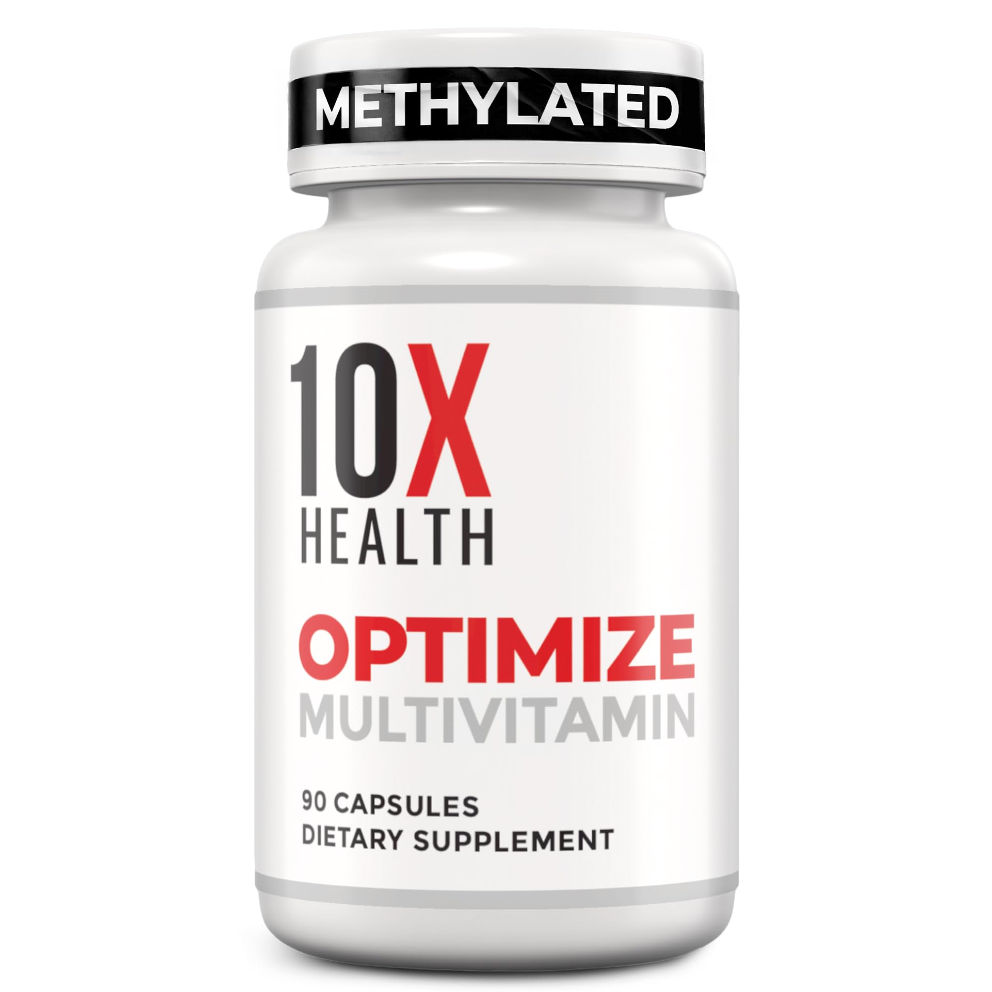 10X Health Methylated Multivitamin - 90 Capsules