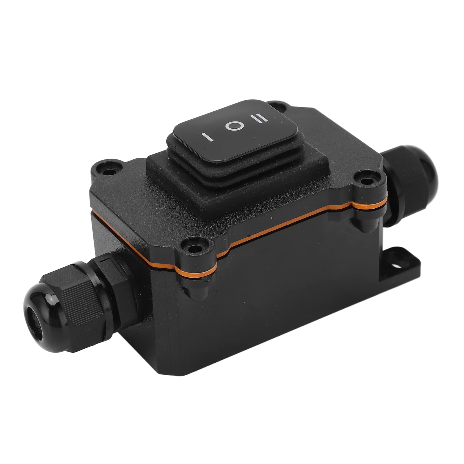Interruttore a bilanciere, 12V 16A 6 Pin 3 posizioni ON/Off/ON Impermeabile Universale Interruttore a bilanciere IP68 per Auto Barca Nave RV