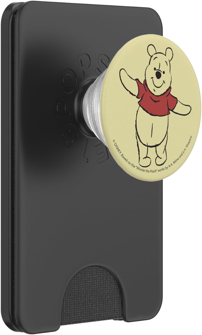 Disney Winnie The Pooh Vintage Sketch Portrait PopSockets PopGrip for MagSafe