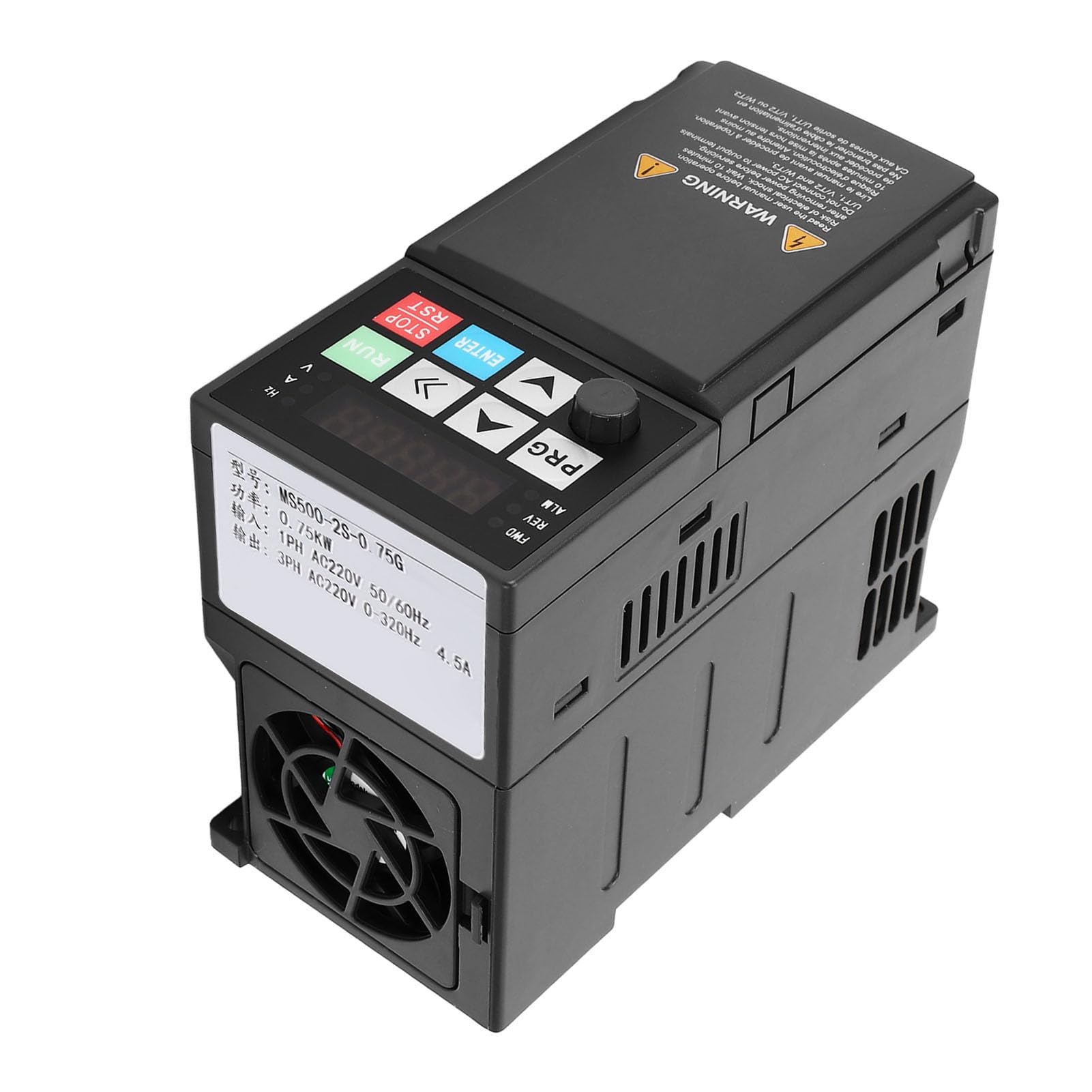 GOWENIC Inverter VFD da Monofase A Trifase 0,75KW 220V |Uscita Convertitore di Frequenza Unità di Controllo 4,5 A