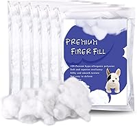 Vista 9 de BUTUZE Relleno de Fibra de Poliéster Premium de 3.5oz, Relleno de Fibra de Alta Resiliencia para Manualidades, Animales de Crochet, Relleno
