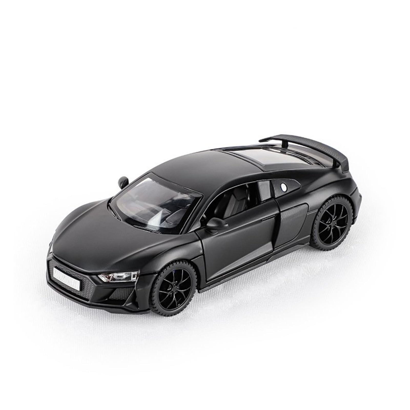 MOCALUX Scale Die-Cast Model Car 1:32 For R8 Alloy Metal Diecast Model Car Collections(Black)