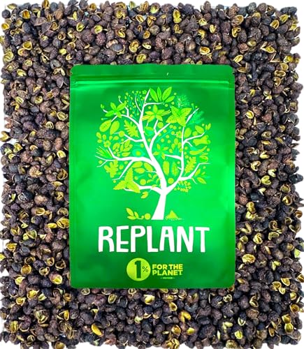 Pimienta de Timut 110g - Grand Cru Nepal 2025 - Baya Entera - Familia Pimienta de Sichuan - Bolsa de recambio de molino FreshZIP REPLANT
