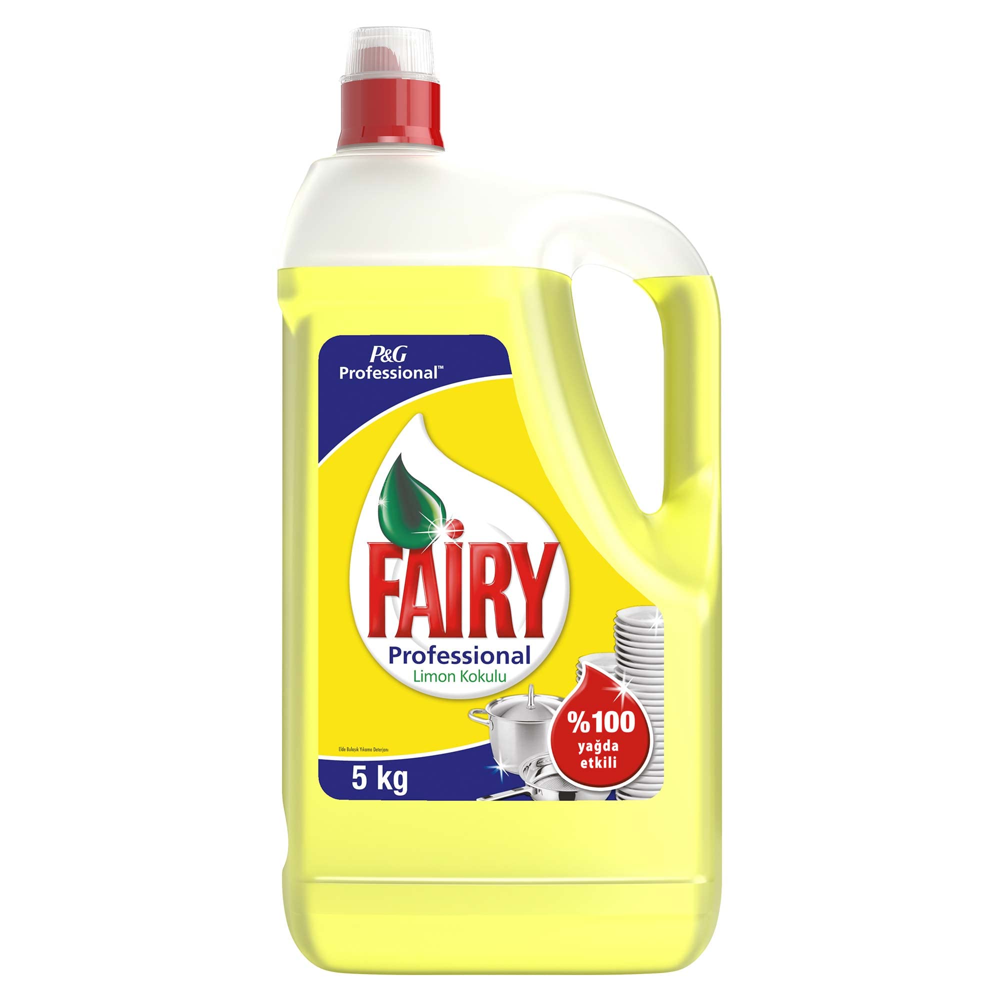 Fairy Lemon Dishwashing Liquid | Hand Dish Wash Liquid Soap | 5L