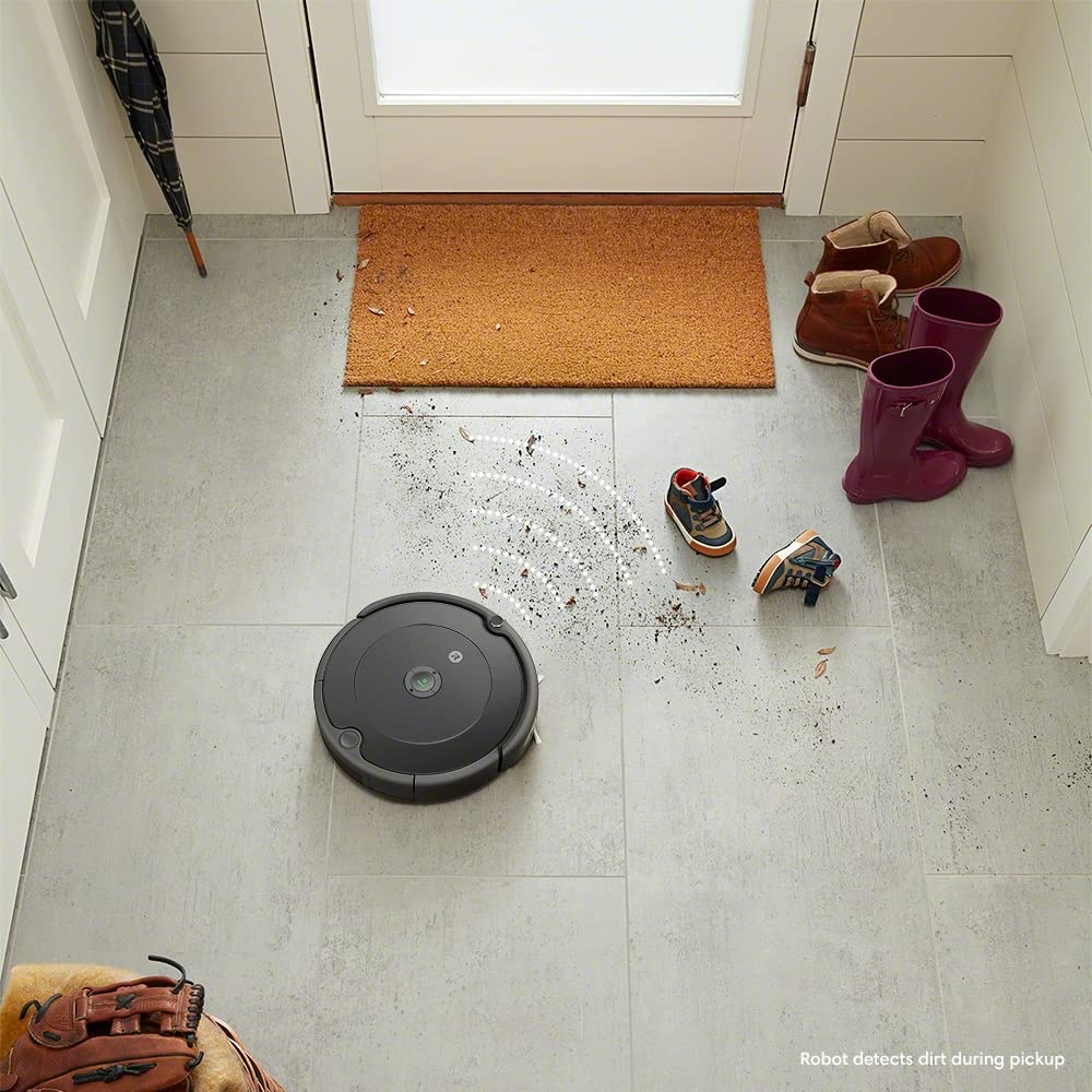 Robô Aspirador de Pó Inteligente iRobot Roomba 694 - Controle pelo