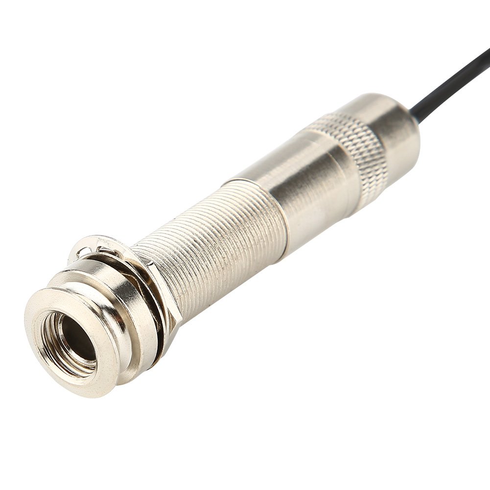 Gitarren Tonabnehmer 300-1 Prewired Pickup Piezo Amplifier Transducer Saiten Tonabnehmer Piezo Mikrofon Selbstklebend für Gitarren Ersatzteile
